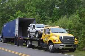 Loading the Jeep